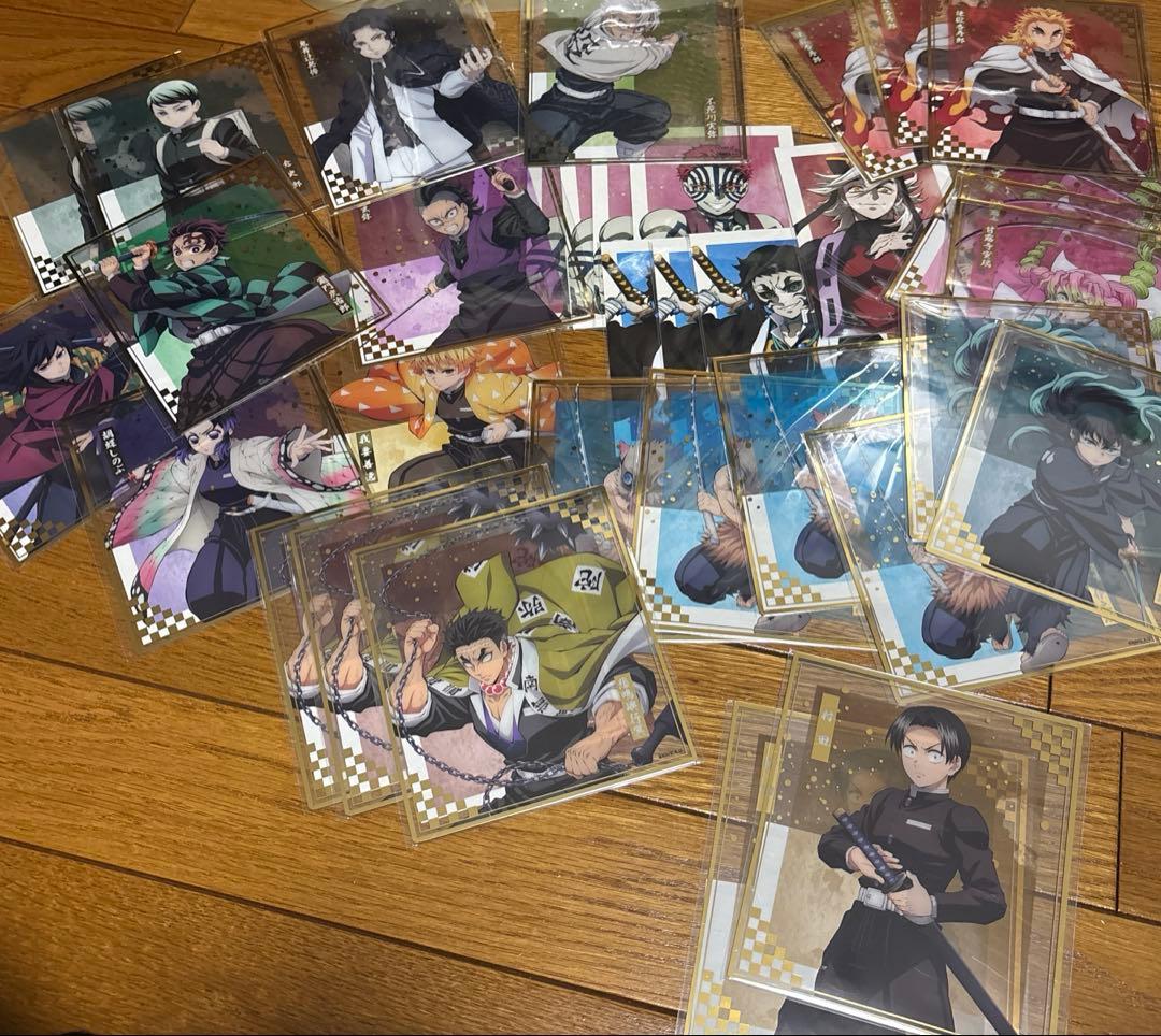 アニプレックスくじ　鬼滅の刃　クリア色紙