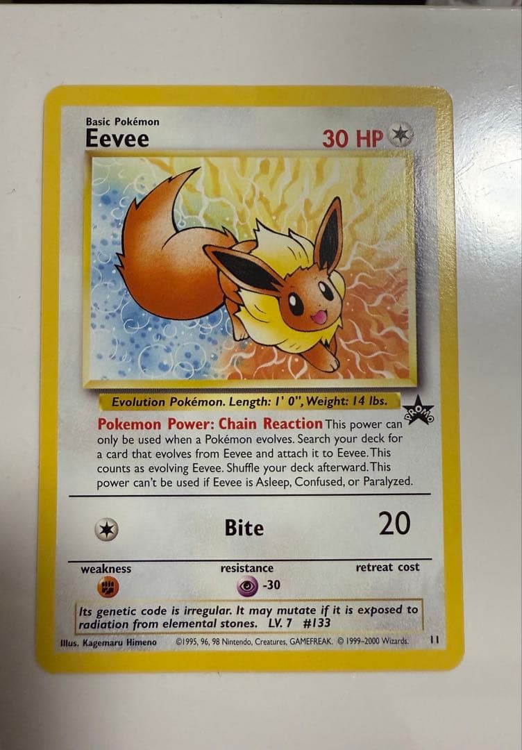 ポケカ　ポケモンカードpokemon イーブイ Eevee US版