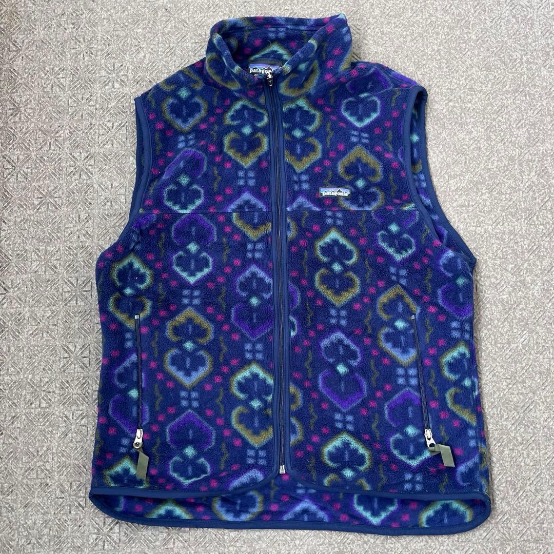 1994sパタゴニア patagonia タペストリー シンチラフリース ベスト