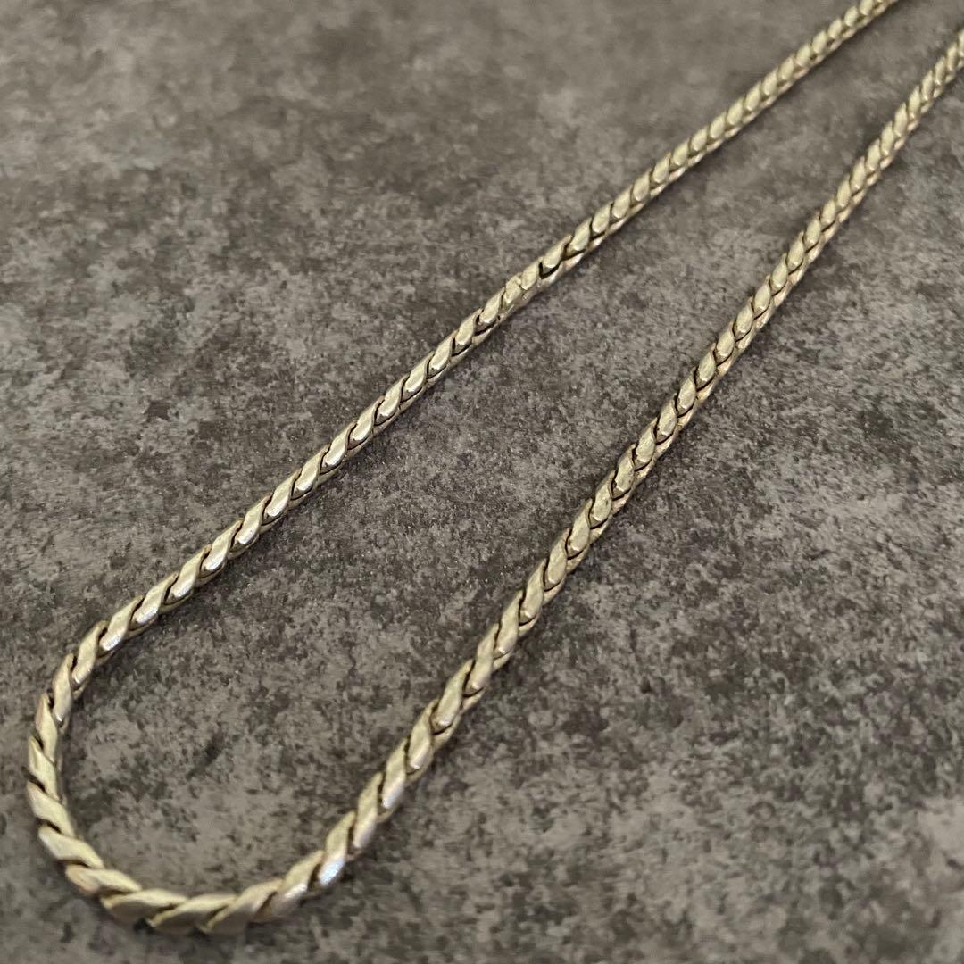 メキシカンジュエリー シルバー925 スネークチェーン ネックレス