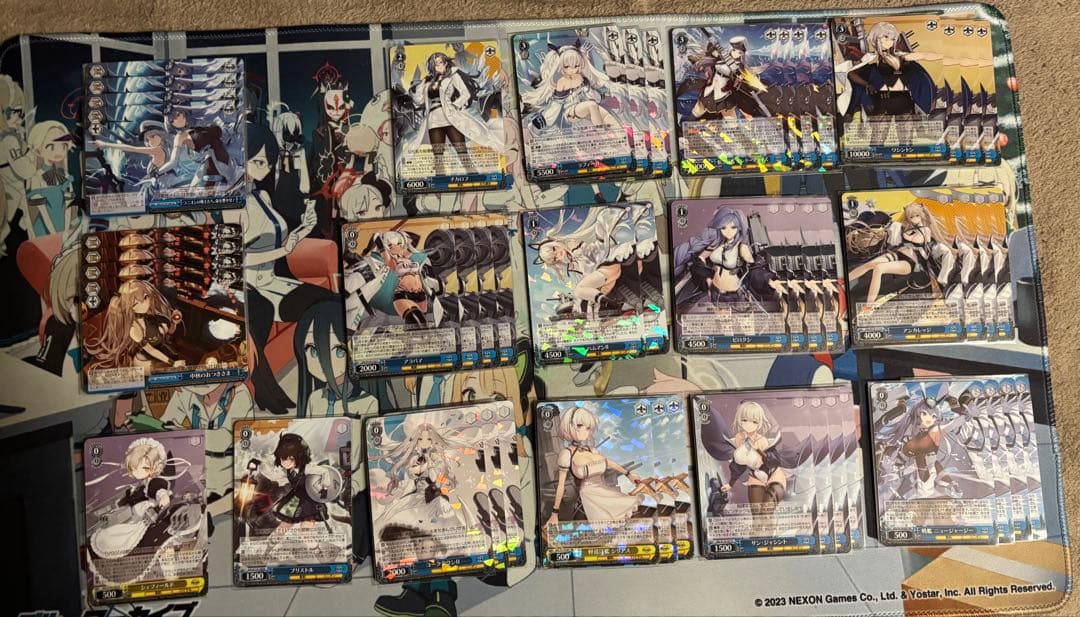 ws アズールレーン 8門デッキ+パーツ