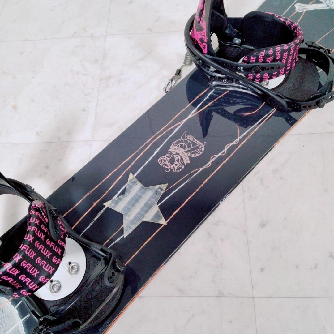 スノーボードセット サロモン クラフト 板 スノボ 154cm N1661