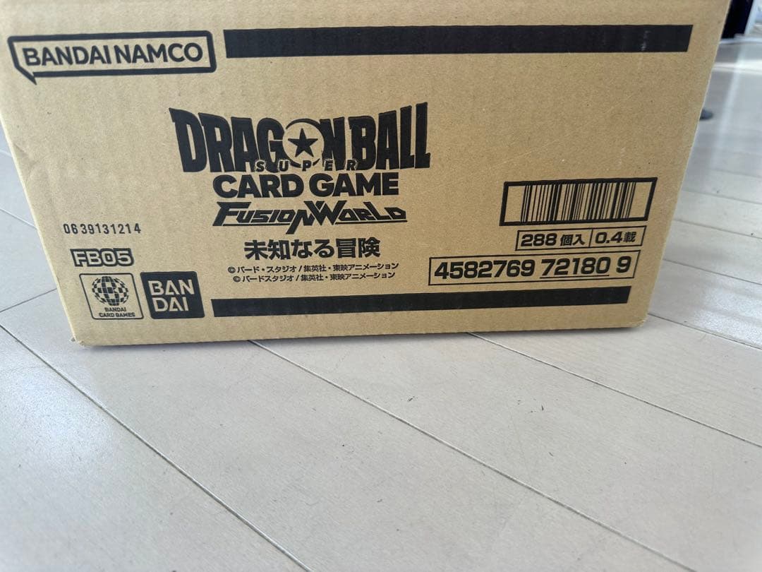 新品 ドラゴンボール フュージョンワールド 未知なる冒険 1カートン
