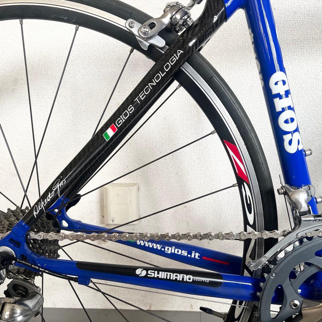 メルメル55様 軽量アルミ GIOS LEGGERO 105 5600系 - メルカリ