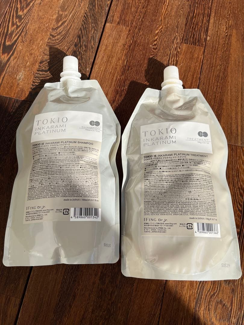 TOKIO IE インカラミプラチナムシャンプー＆トリートメント