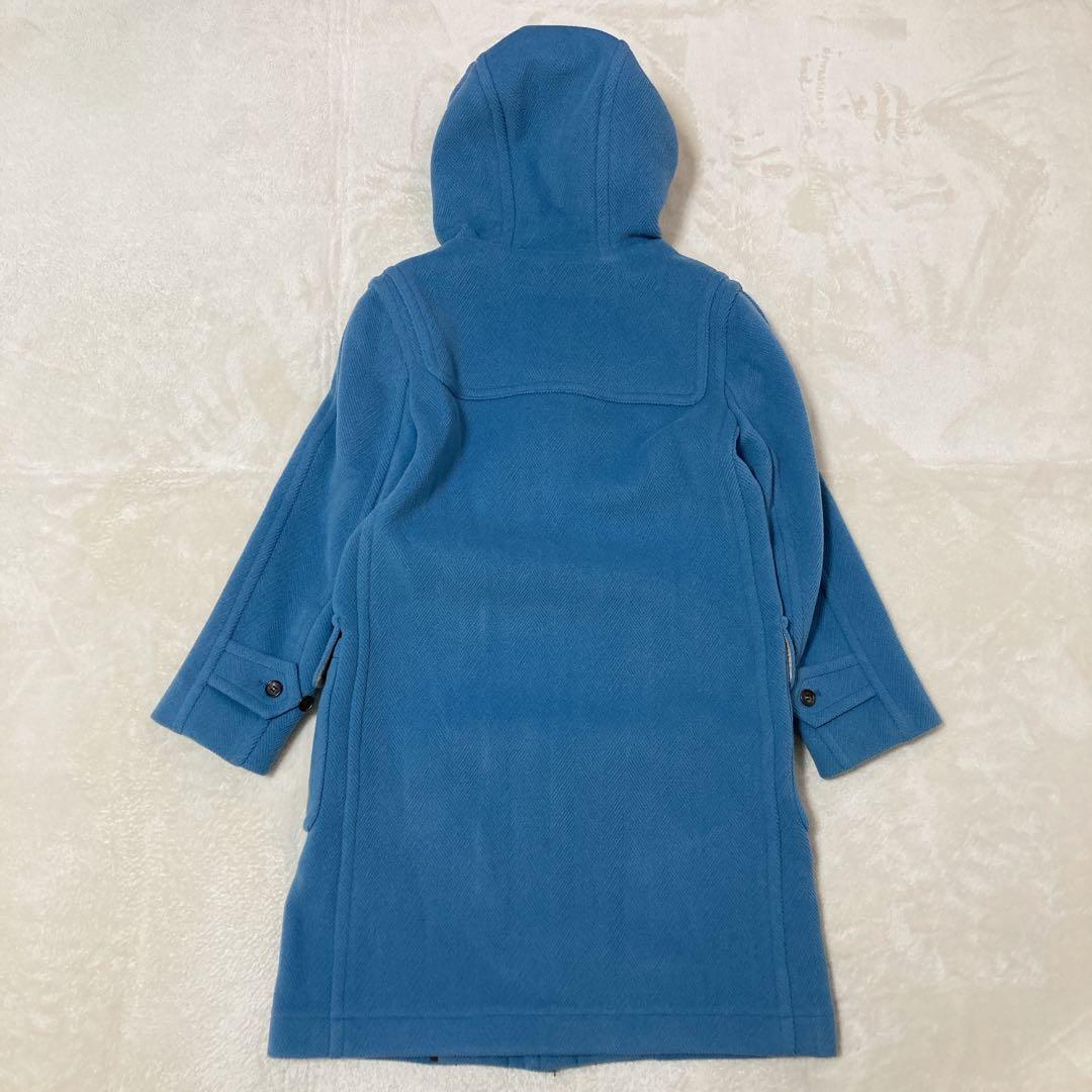 美品】OLD ENGLAND クラシック ダッフルコート ヘリンボーン ブルー