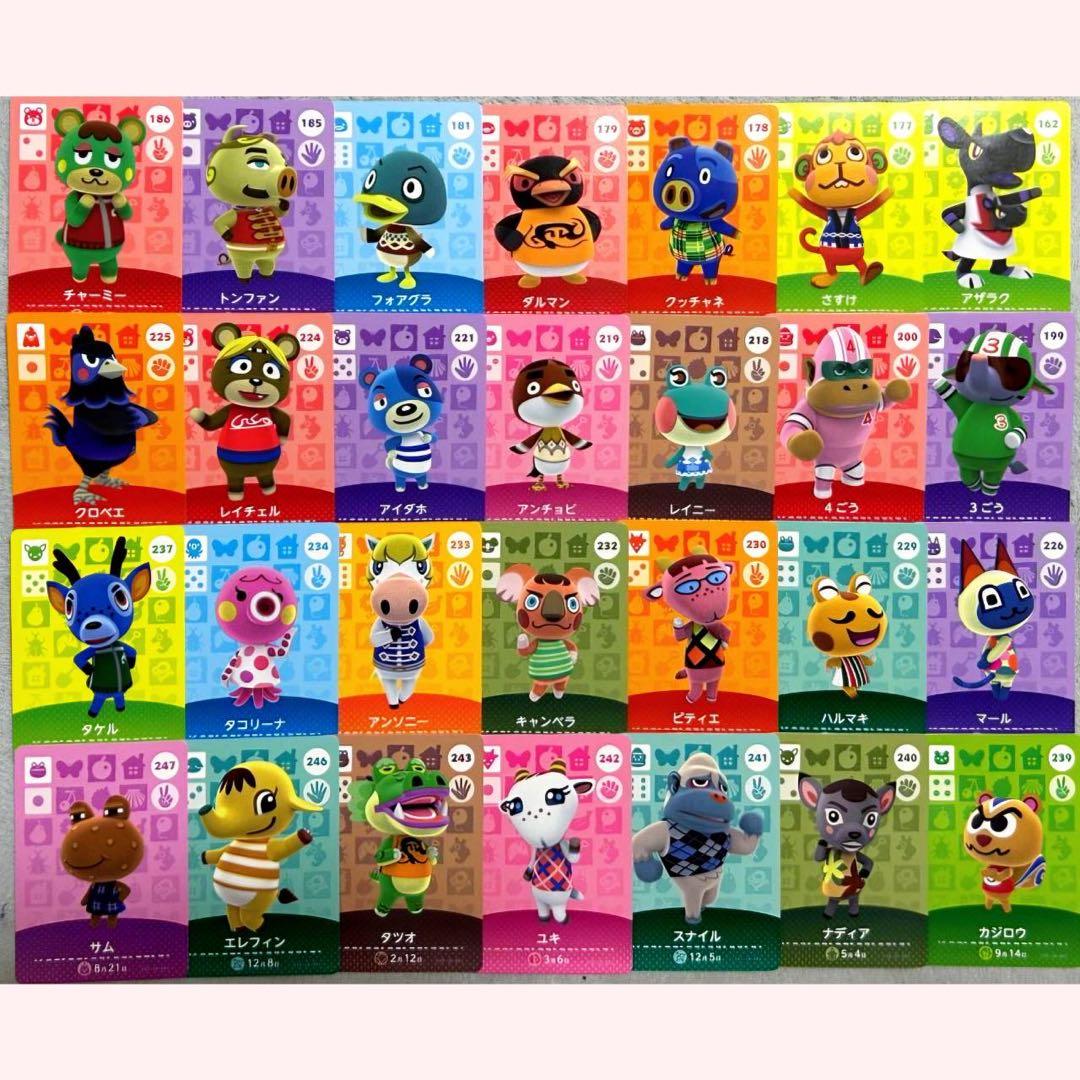 114枚 住民カード 第1弾～第5弾 amiiboカード あつ森 どうぶつの森