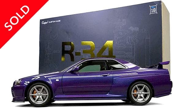 CAPO 1/8 R34 ミッドナイトパープルⅡ LIMITED GTR R34