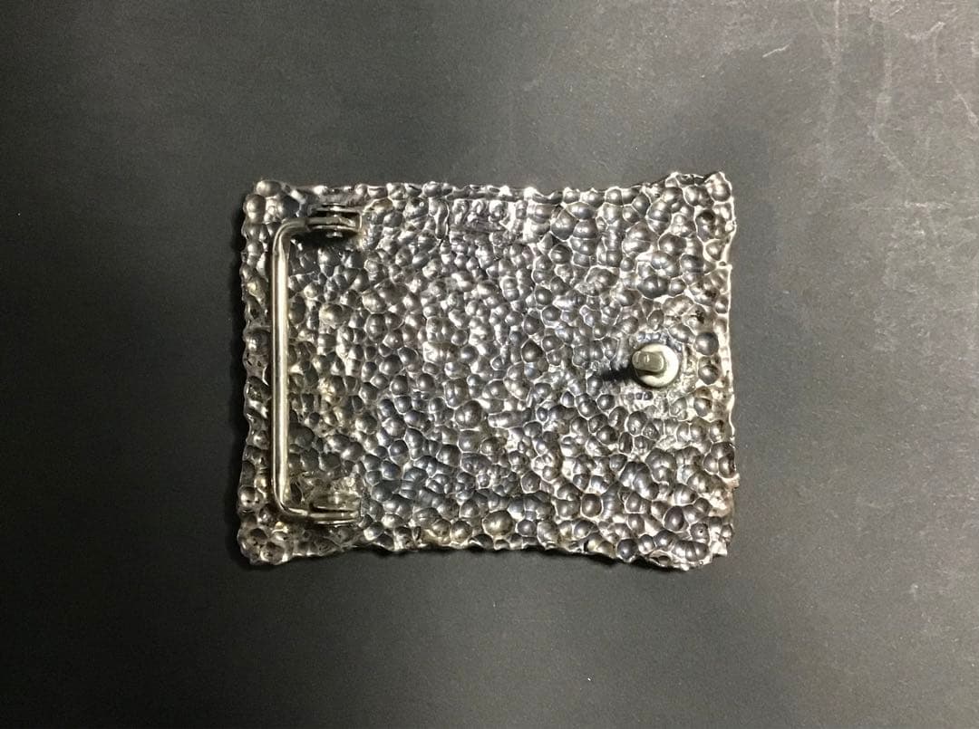 ターコイズ大粒シルバー925バックル ネイティブ - メルカリ