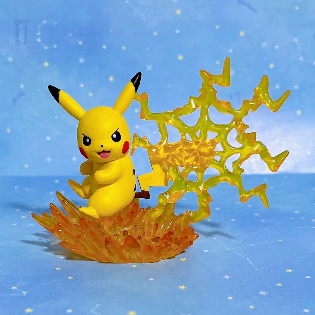 ポケモン】ピカチュウ フィギュア クリップホルダー - メルカリ