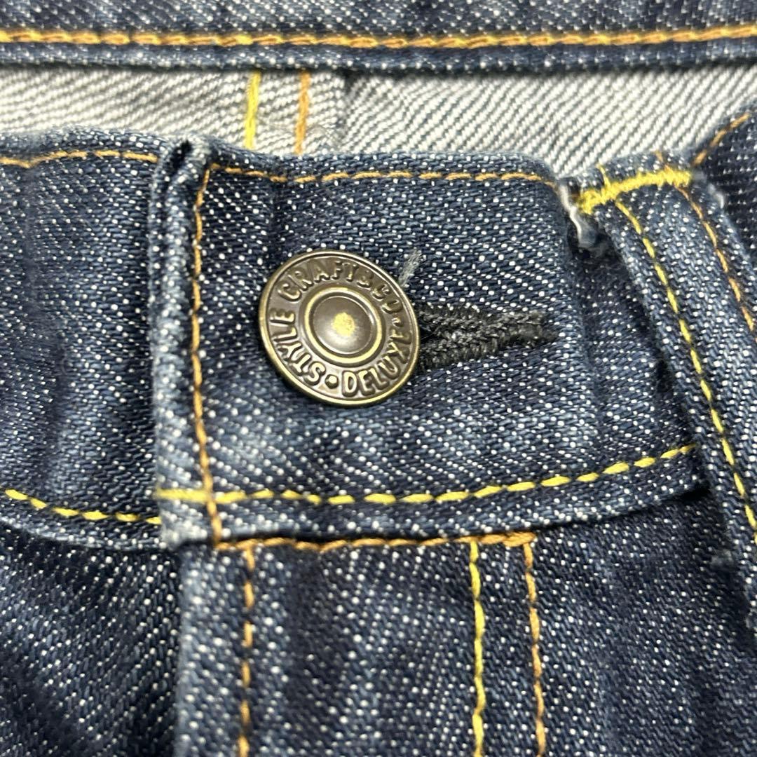 エヴィスドンナ デニム 白ペンキ ビッグカモメ グッドコンディション