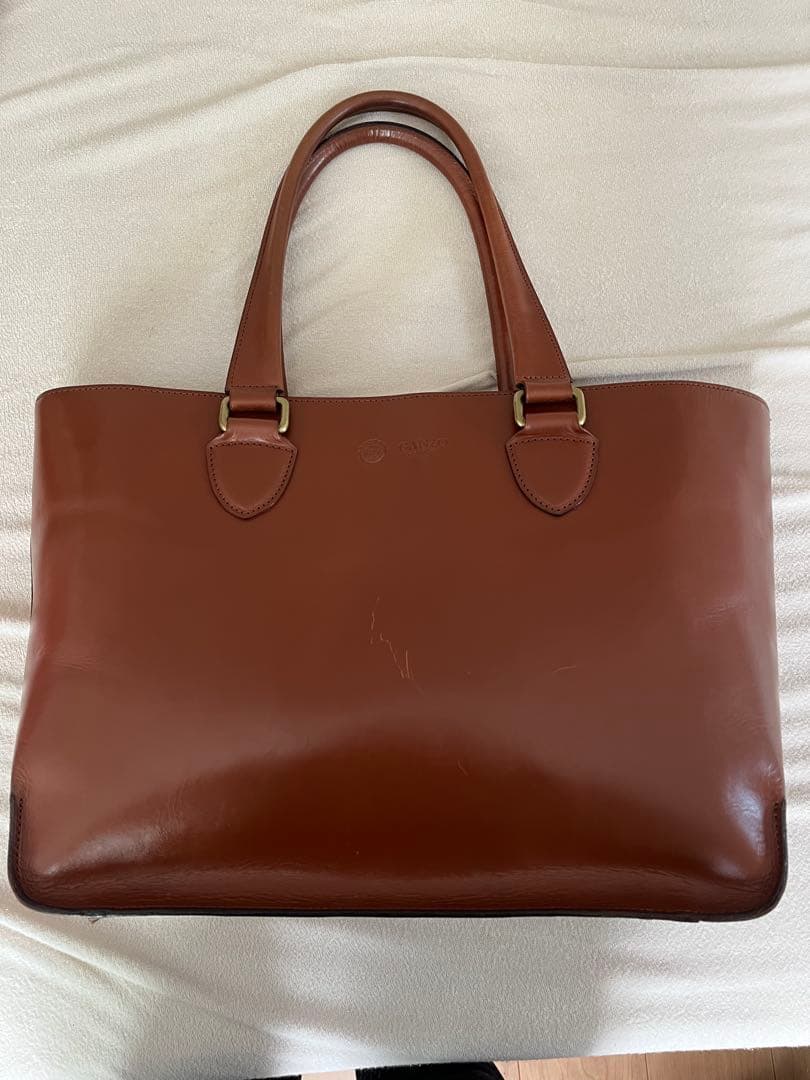 即購入大歓迎！お値下げ！GANZO ブライドルレザートートバッグ