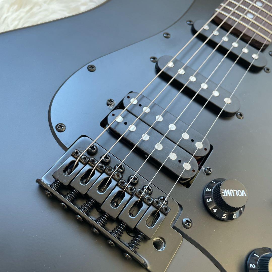 SELDER CUSTOM マットブラック エレキギター ストラトキャスター