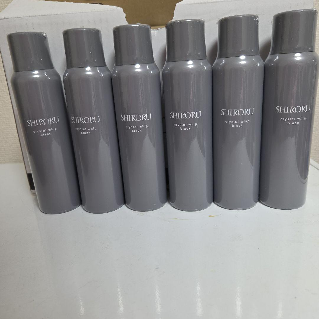シロル　クリスタルホイップ　ブラック６本