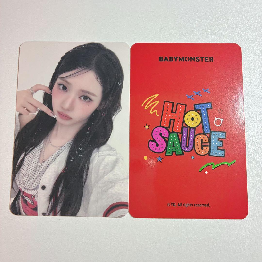 BABYMONSTER HOT SAUCE PVC CASE RORA - メルカリ