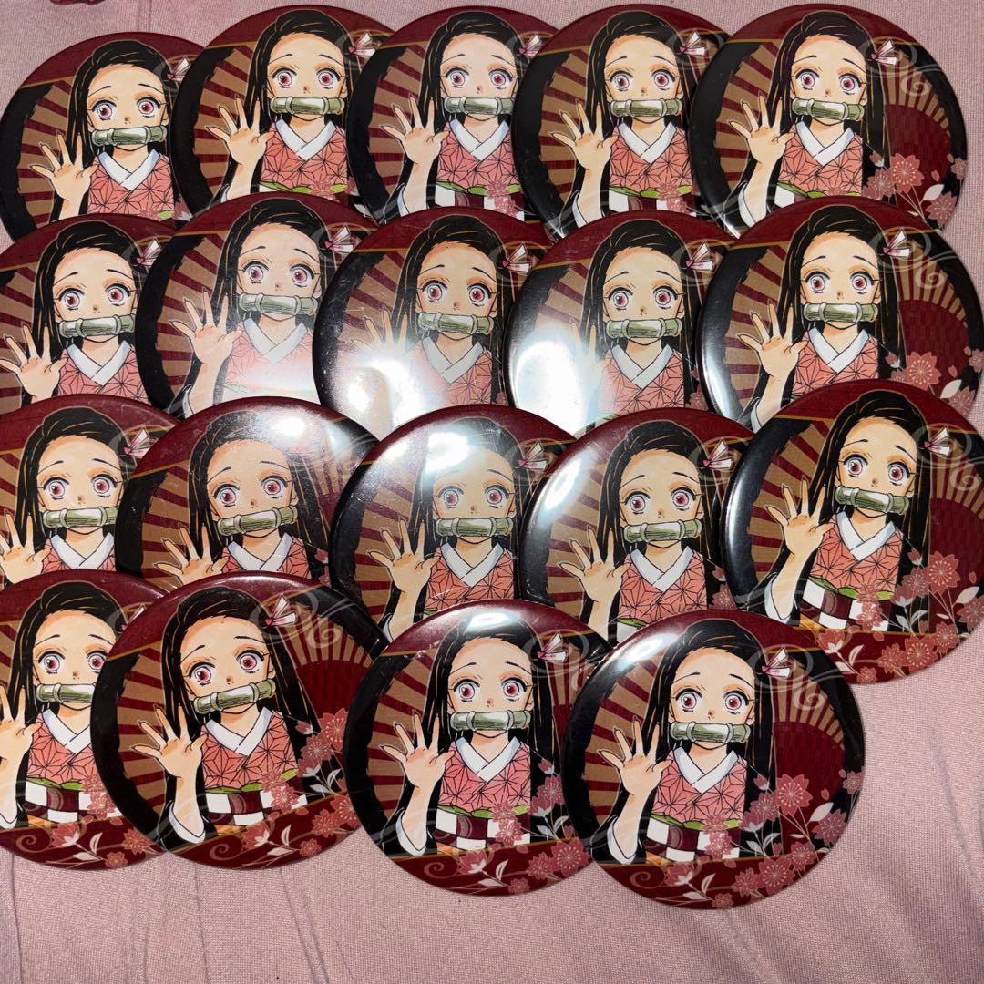 鬼滅の刃 禰豆子 缶バッジ - メルカリ