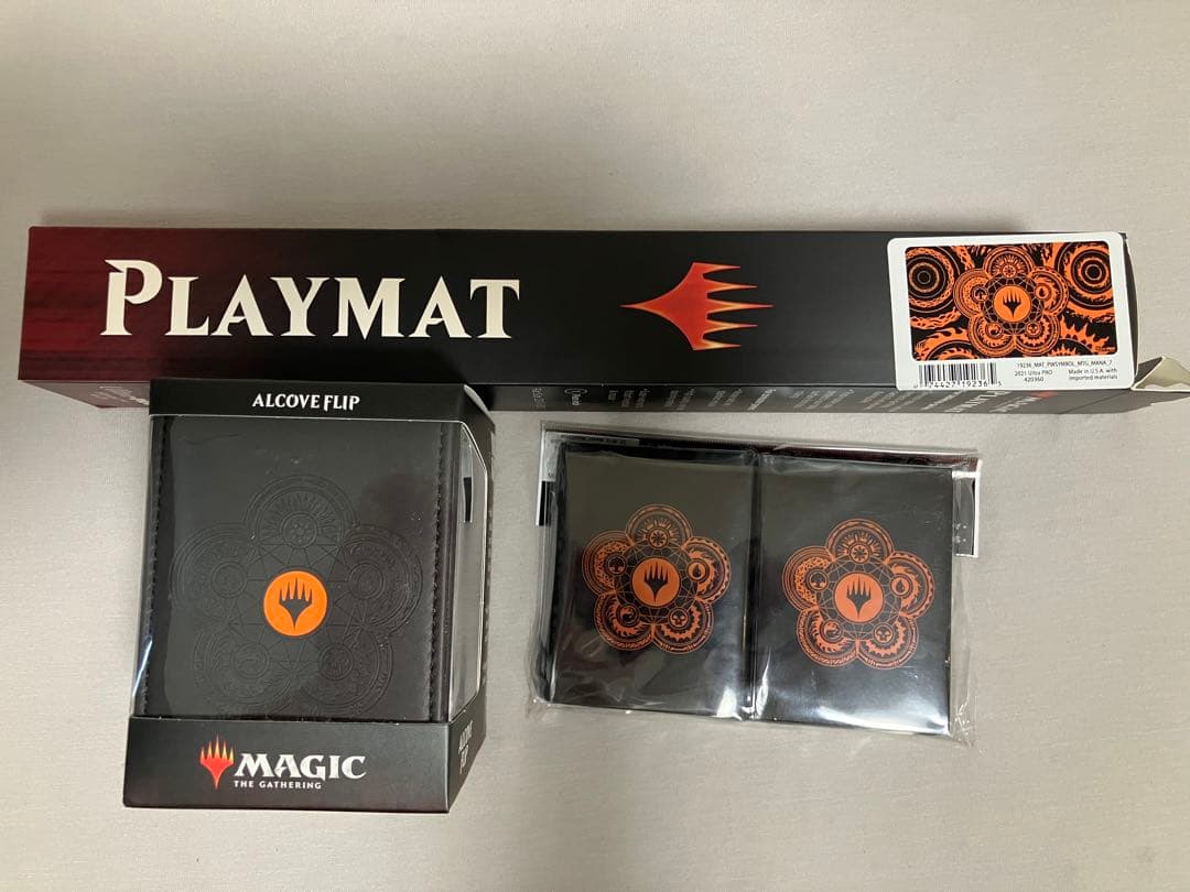 マナ7 プレイマット　デッキケース　スリーブ　セット　mtg マナ7 プレイマット デッキケース スリーブ セット mtg デッキケース