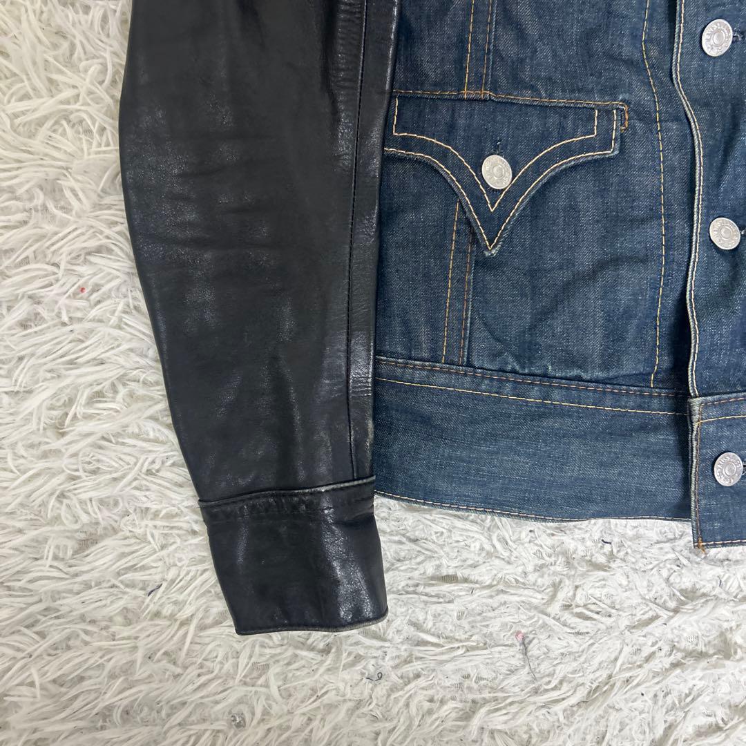 美品】LEVI'S RED TYPE4 JACKET Sサイズ 袖革 - メルカリ