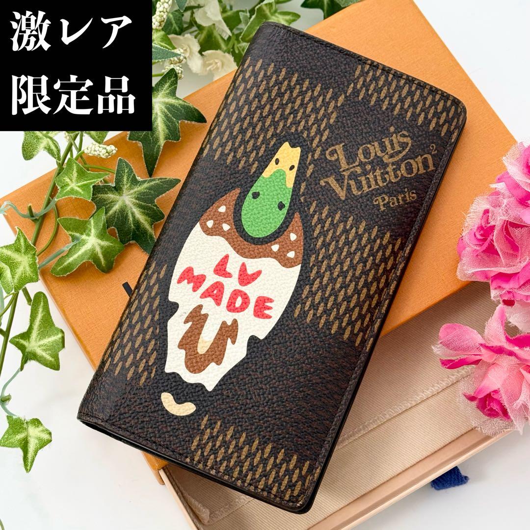 ✨極美品コラボレア品✨ルイヴィトン× NIGO ダミエ ポルトフォイユ ブラザ