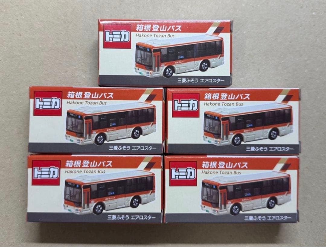 箱根登山バス 限定トミカ 三菱ふそう エアロスター 新品未開封5台 特注 Amazon.co.jp: タカラトミーアーツ トミカ 箱根登山バス 三菱ふそう