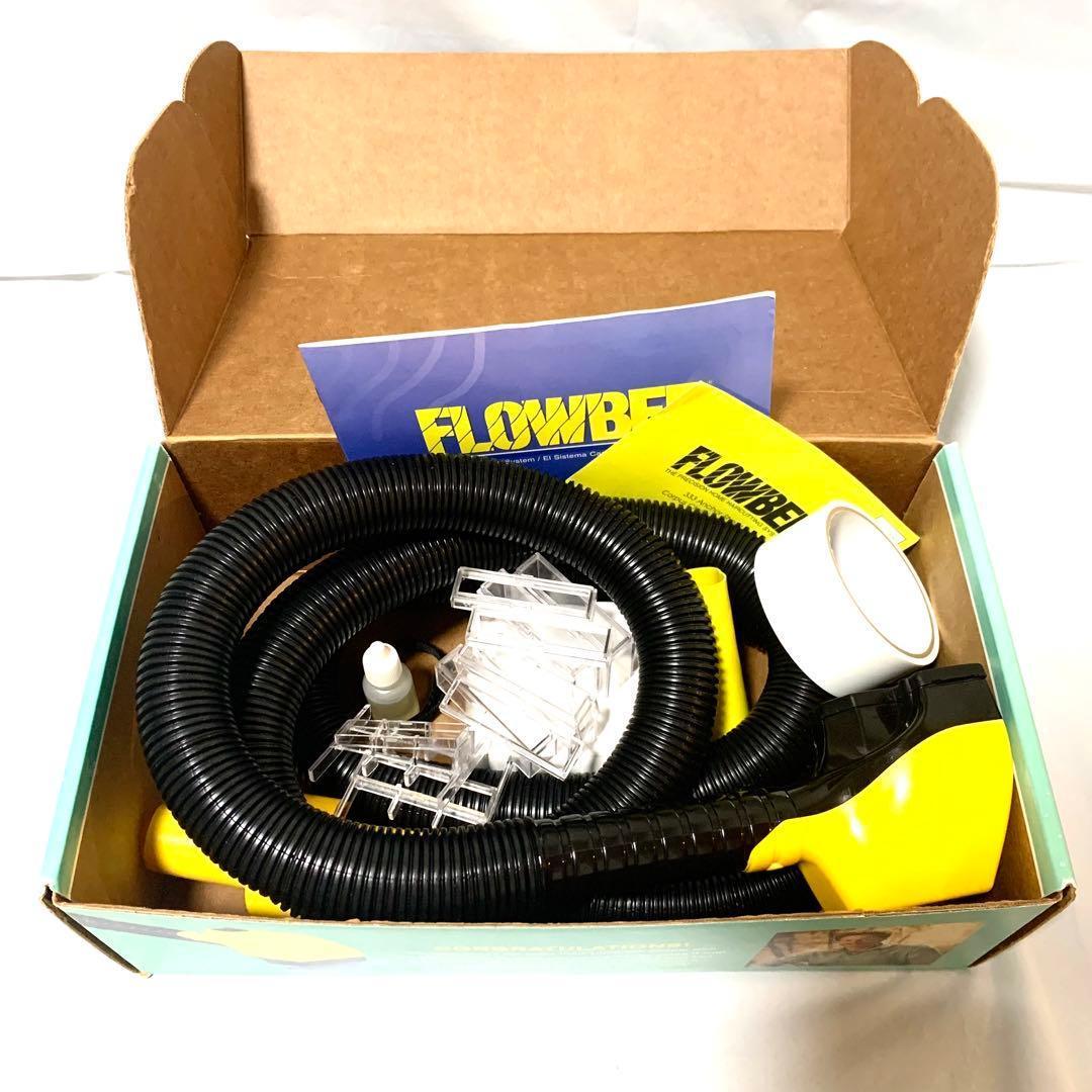 廃盤】フロービー 家庭で簡単ヘアカット FLOWBEE 掃除機で髪吸引汚れ