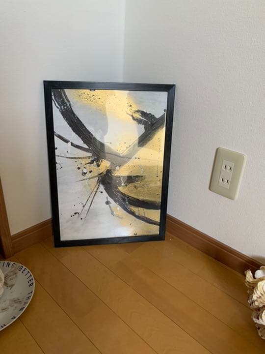 和風アクリル絵