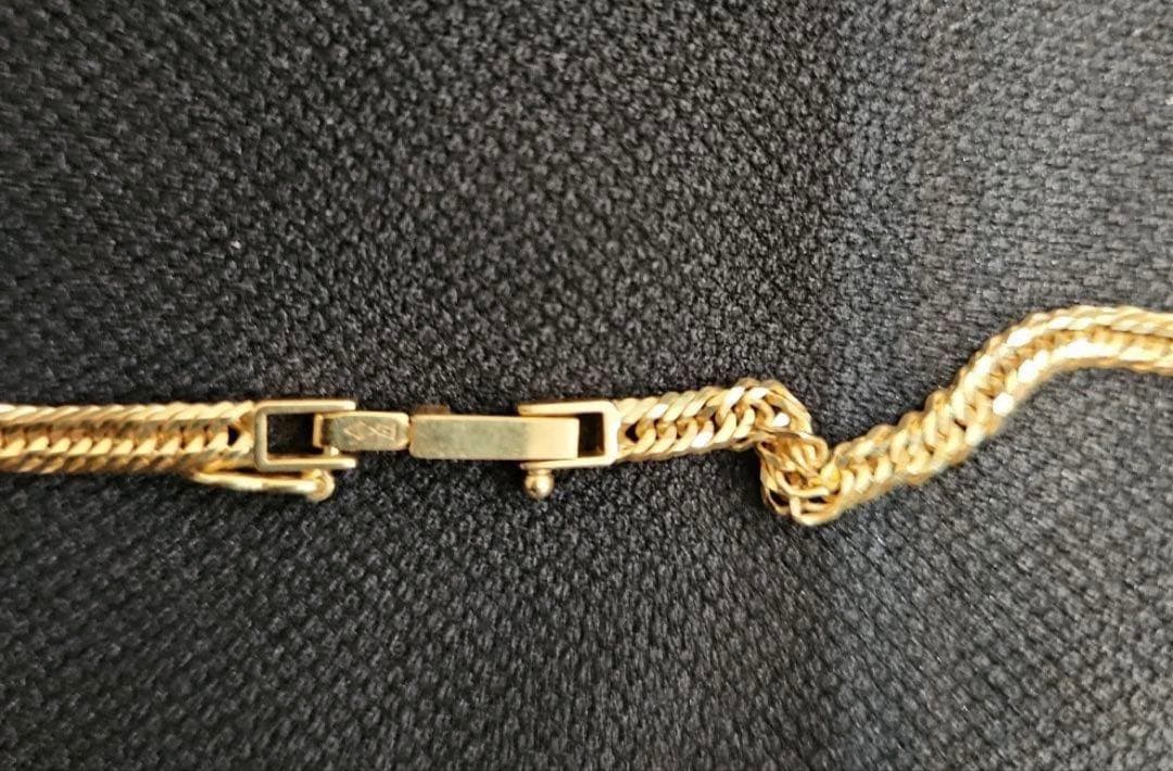 K18 喜平ネックレス 12面トリプル 12.3g 約51cm