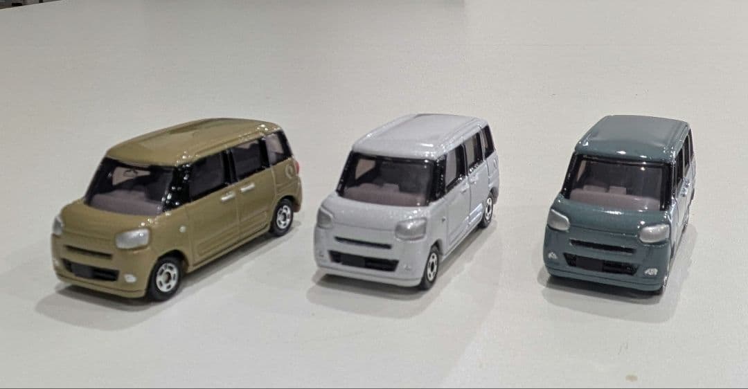 改造トミカ】DAIHATSU ムーヴキャンバス セオリー7台セット - メルカリ