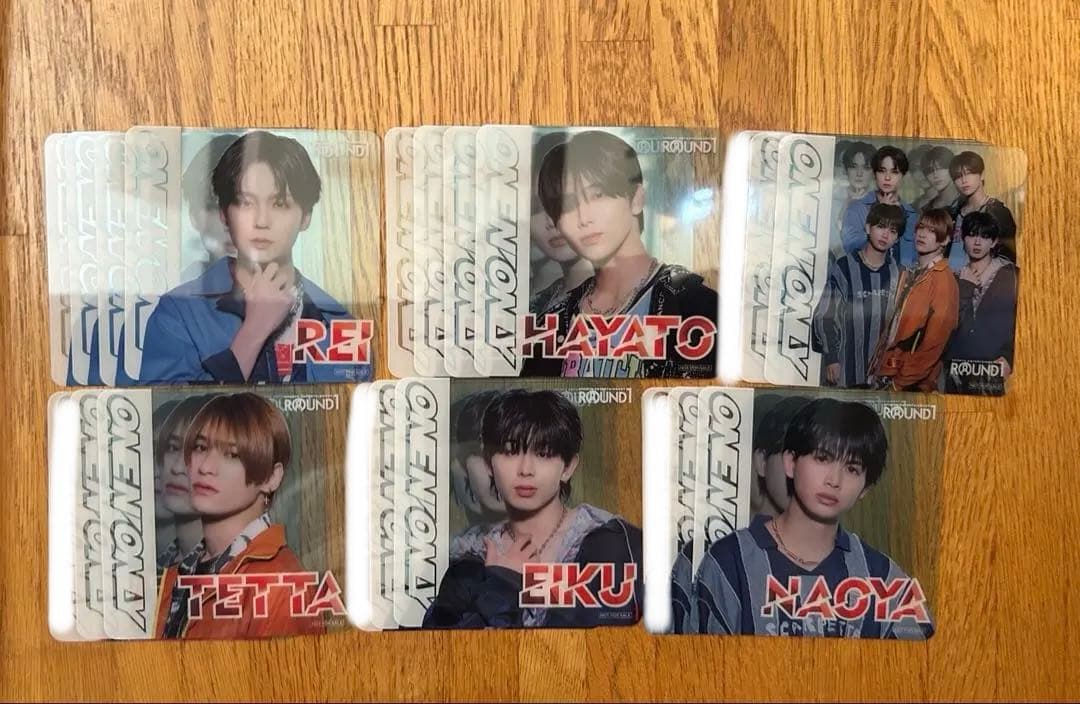 ラウンドワン ONE N' ONLY コースター まとめ売り ラウンドワン】コラボキャンペーン