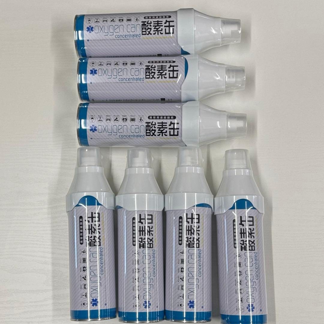 1日1本 携帯用濃縮酸素缶 7本まとめ買い！ 救急救命スターオブライフ