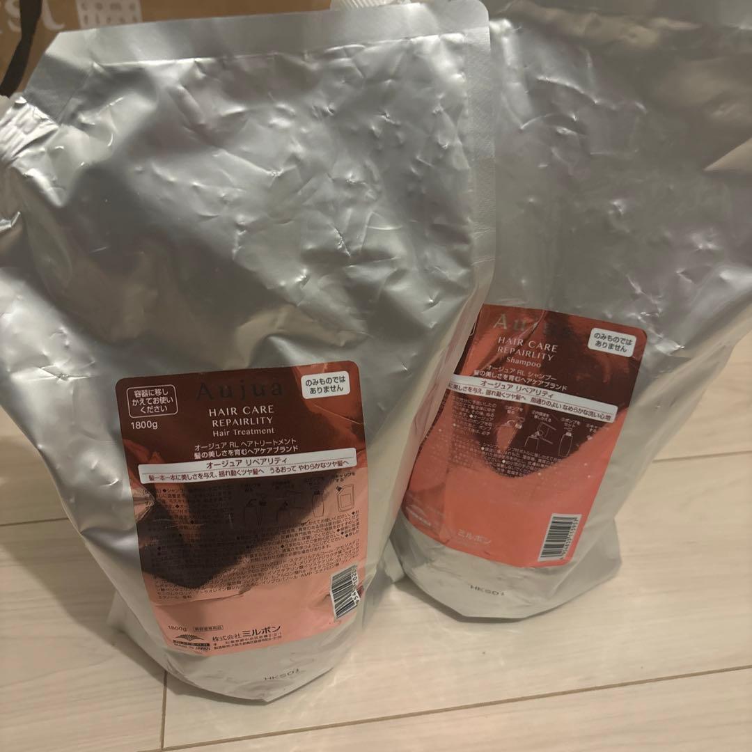 Aujua ヘアケア リペアリティ シャンプー トリートメント