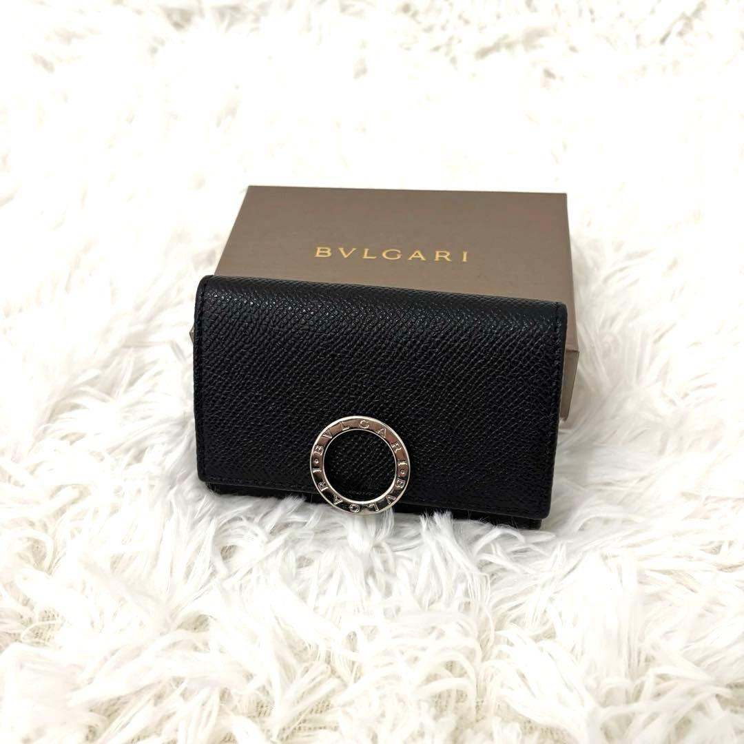超美品　ブルガリ財布　BVLGARI BVLGARI（ブルガリ） 《クーポン配布》ブルガリ 三つ折り財布 ブルガリ