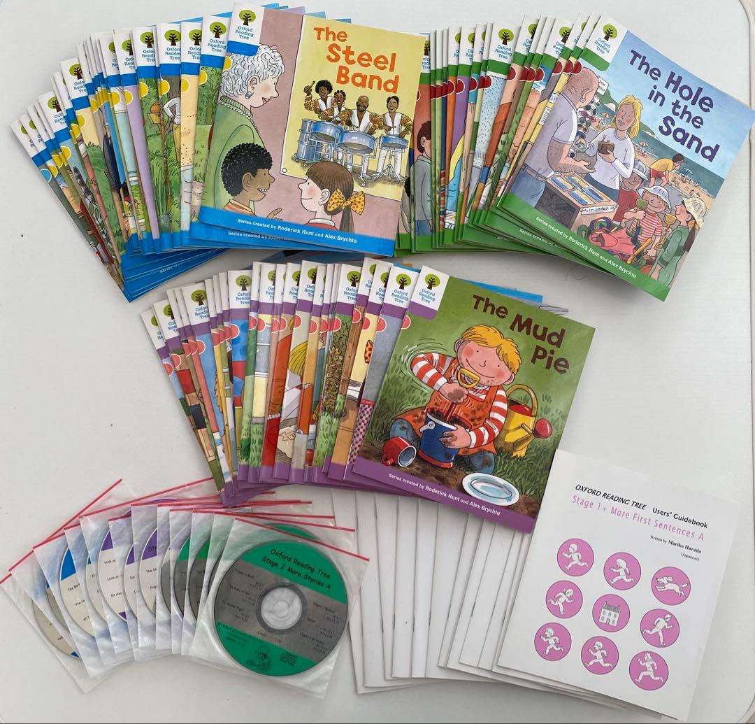 Oxford Reading Tree Stage1,2,3 CD日本語ガイド付