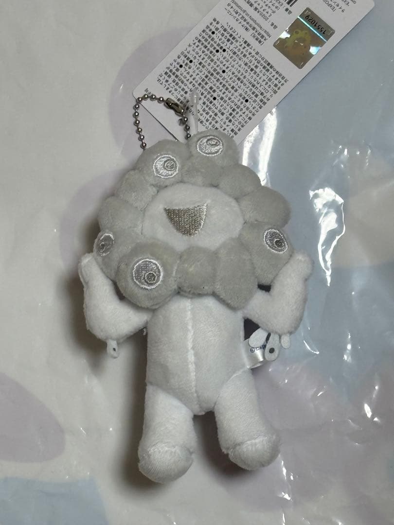 ミャクミャク　ボールチェーンマスコット（ホワイト）　A　白ミャクミャク