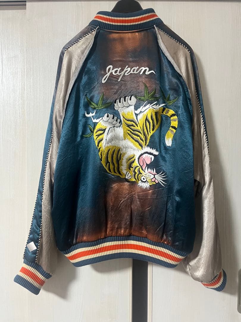 el conductorH UPSIDEDOWN TIGER スカジャン - メルカリ