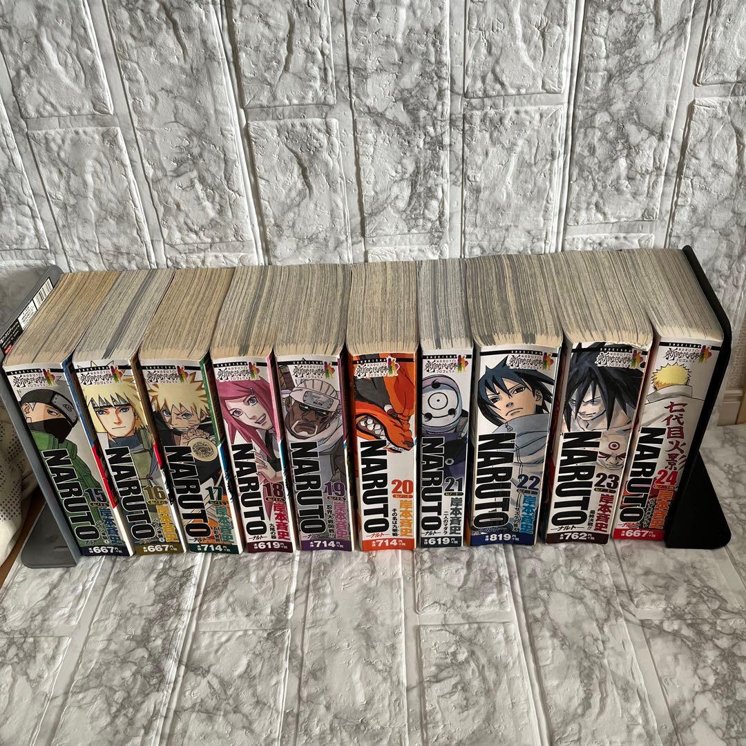 全巻セット NARUTO ナルト コンビニコミック 1〜24巻 送料無料 - メルカリ