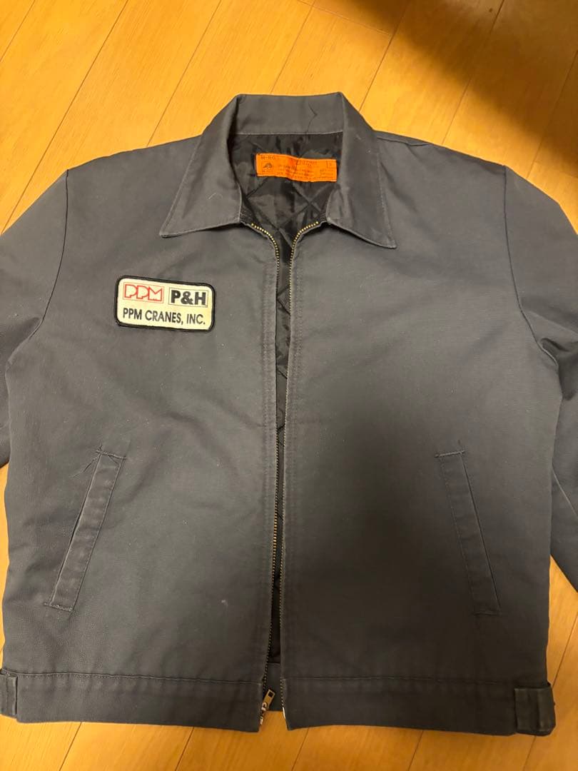 70s タロンジップmade in USAレッドキャップ ワークジャケット