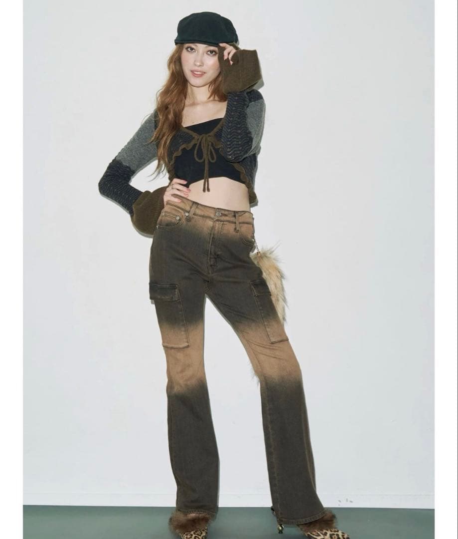 【完売品】【再入荷なし】evris グラデーションデニム　セットアップ