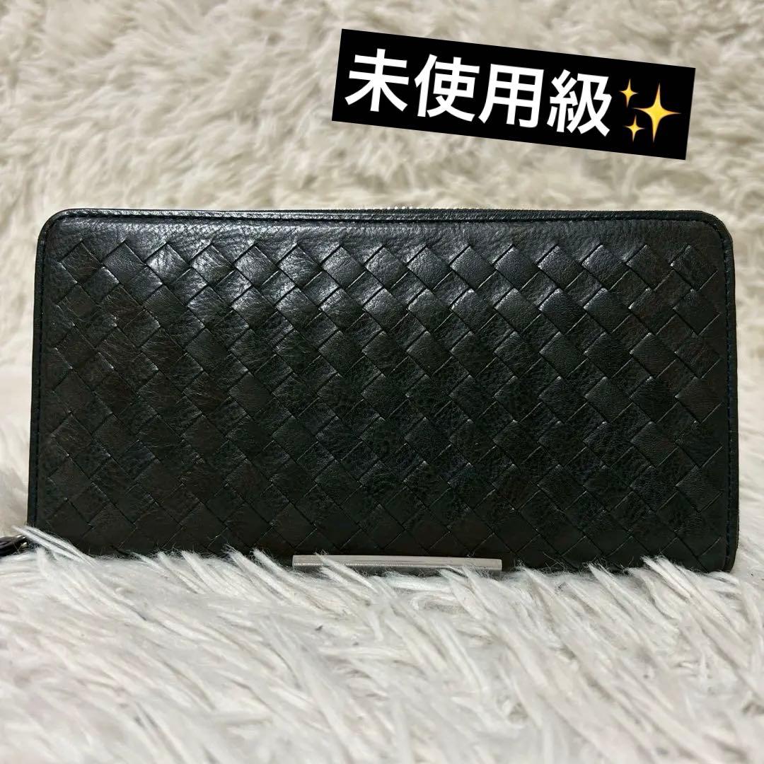 未使用級✨ココマイスター　イントレチャート　長財布　ラウンドファスナー　ブラック マルティーニ クラブウォレット | ココマイスター公式サイト