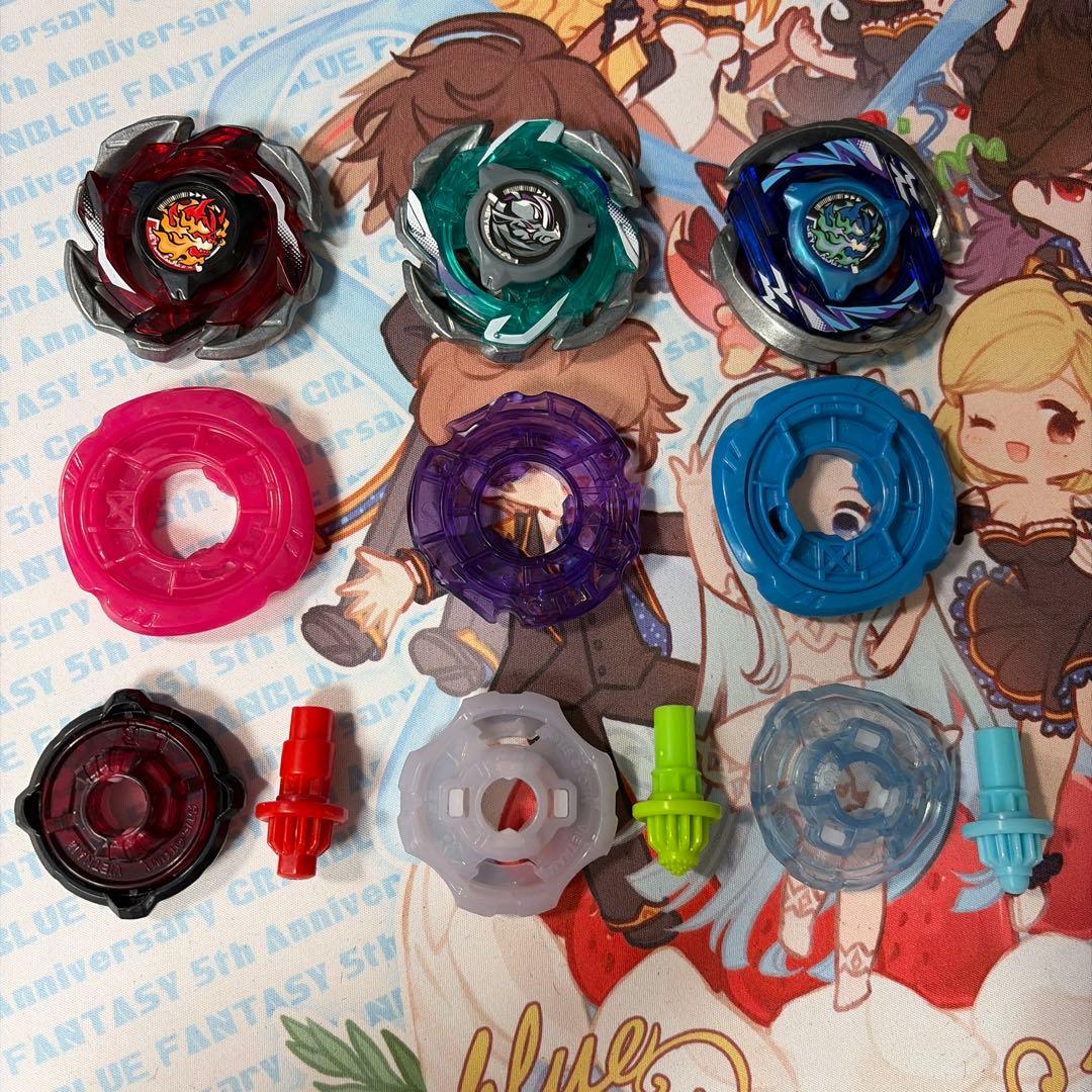 ネ*ン様 ベイブレードX まとめ売り ヘルズリーパー ライノリーパー他