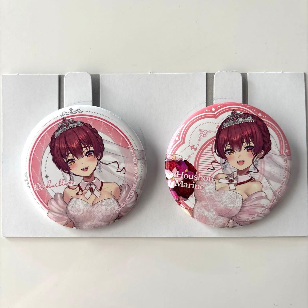 ホロライブ 一番くじ 宝鐘マリン 缶バッチ - メルカリ