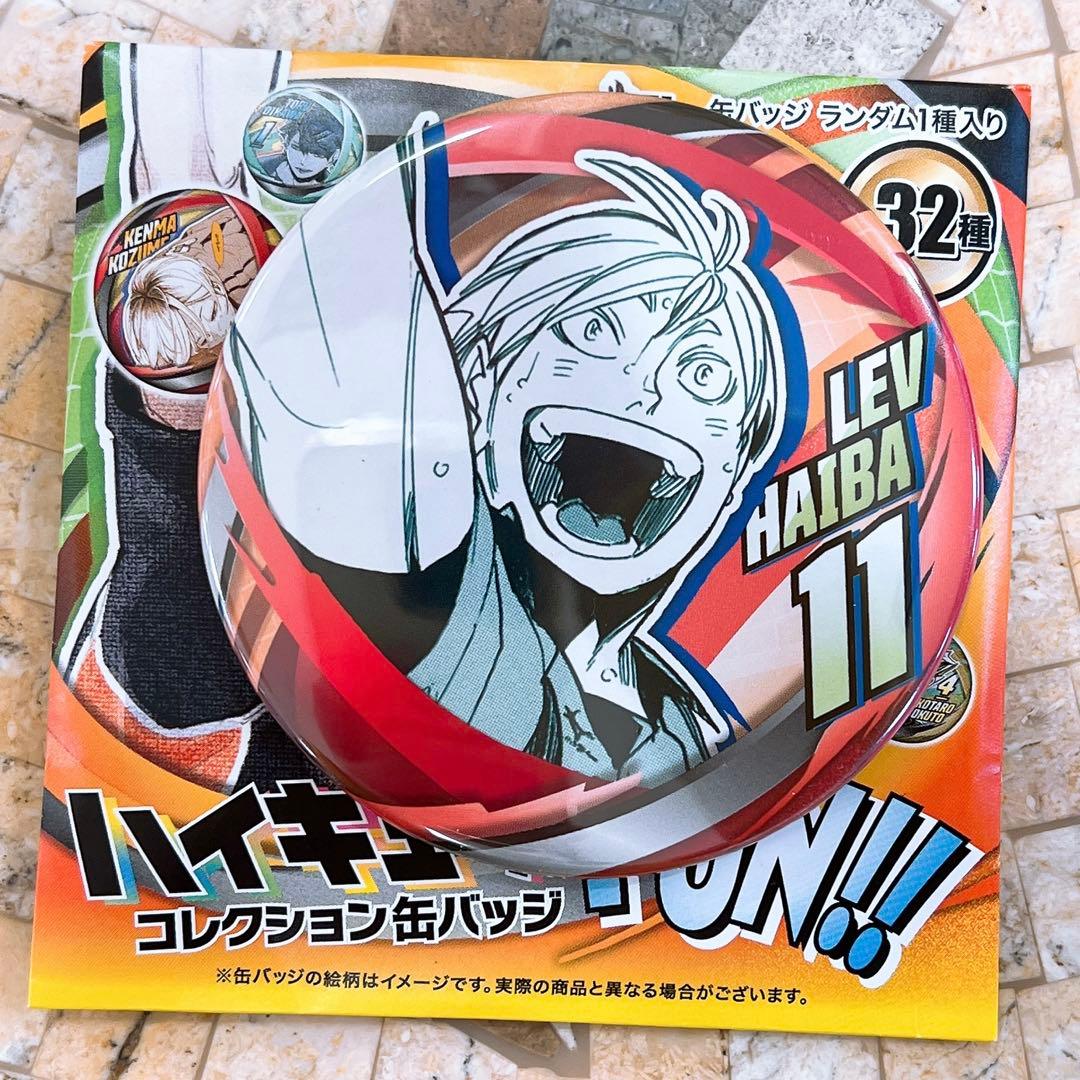 ハイキュー‼︎ 灰羽リエーフ デコレクション缶バッジ ファンパーク