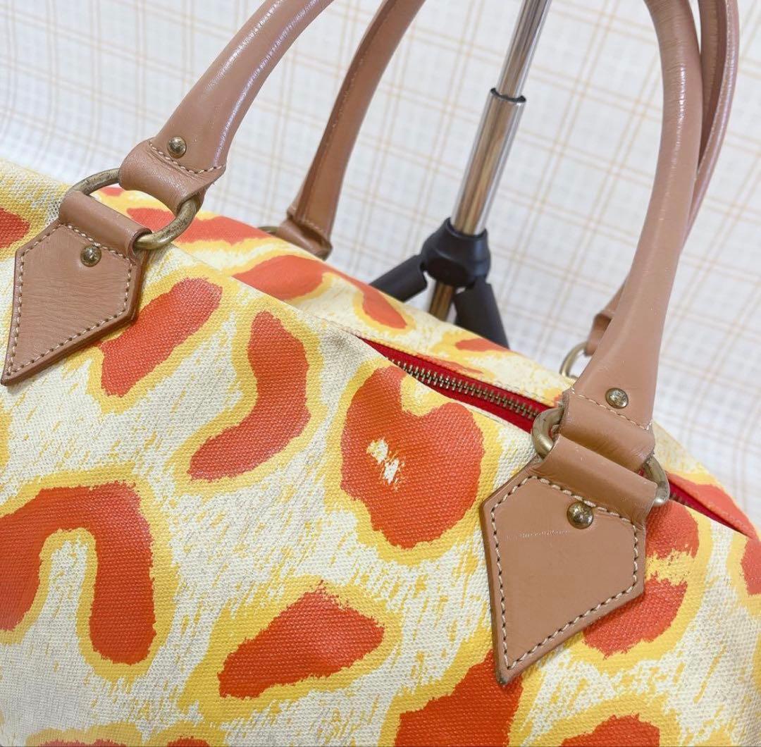 超希少VivienneWestwood ヴィヴィアン レオパード柄ボストンバッグ