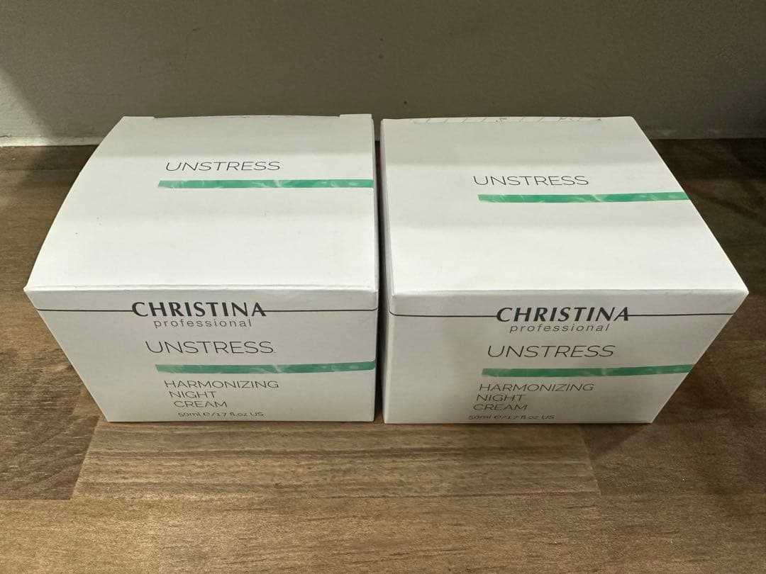 2つセット 新品 クリスティーナ アンストレス ハーモナイジングナイトクリーム