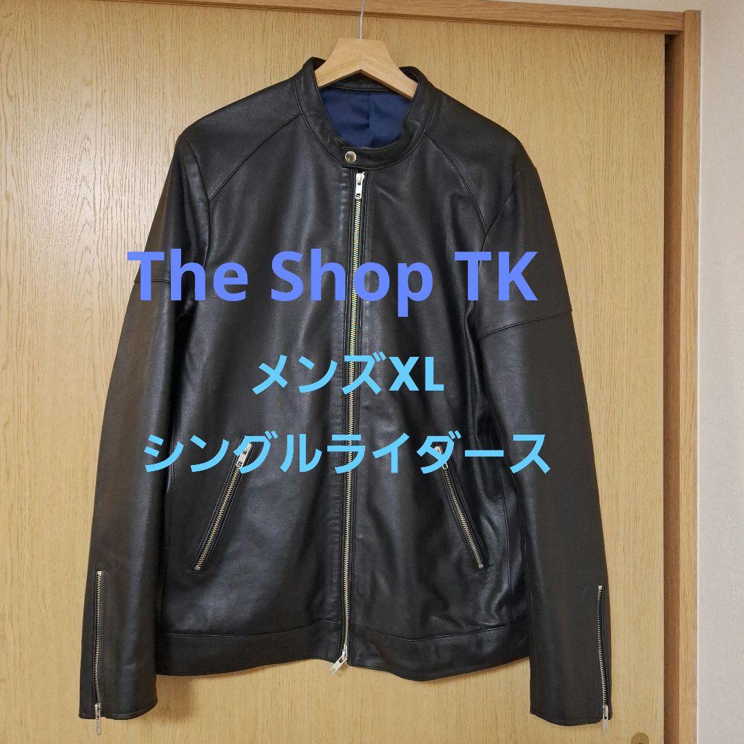 The Shop TK メンズ(XL) ブラックシングルライダース