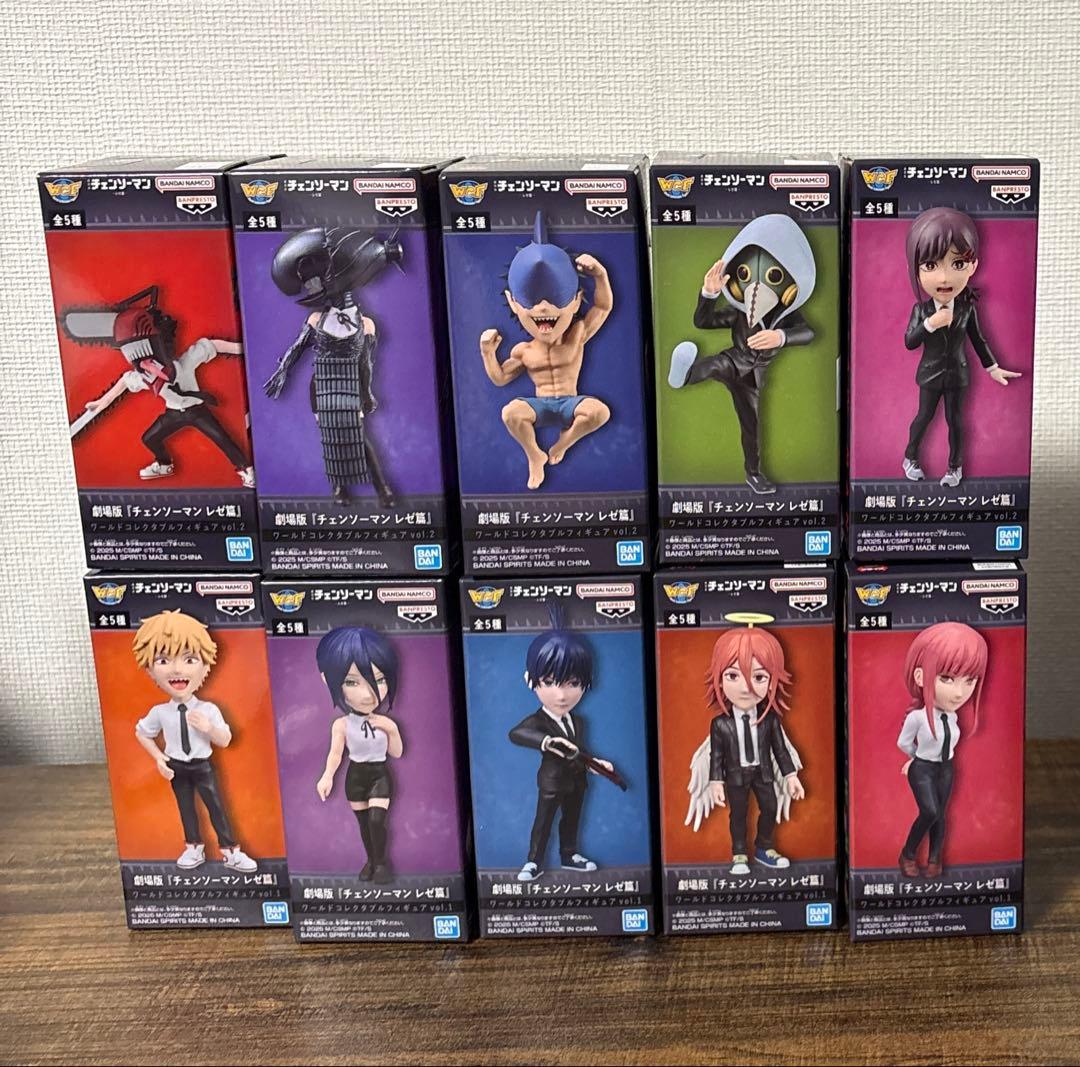 チェンソーマン　ワールドコレクタブルフィギュア　レゼ編 プライズ情報】劇場版『チェンソーマン レゼ篇』 ワールドコレクタブル
