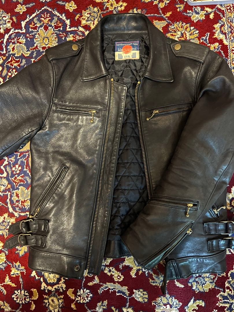 blackmeans ブラックミーンズ レザー シングルライダースジャケット BLACK MEANS（ブラックミーンズ） ライダースジャケット アウター 長袖