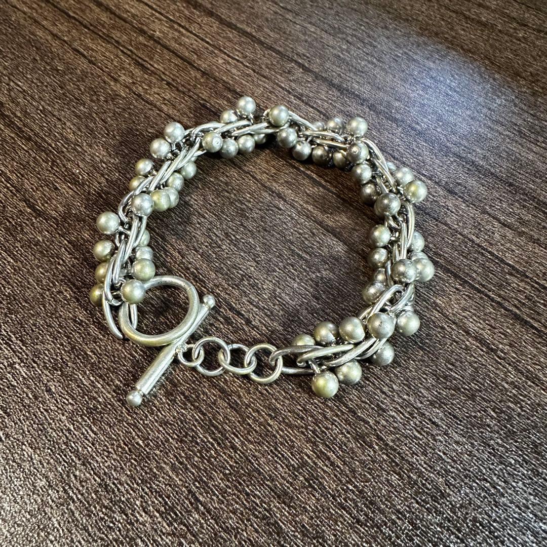 メキシカンジュエリー　DNA シルバー ビンテージ ブレスレット