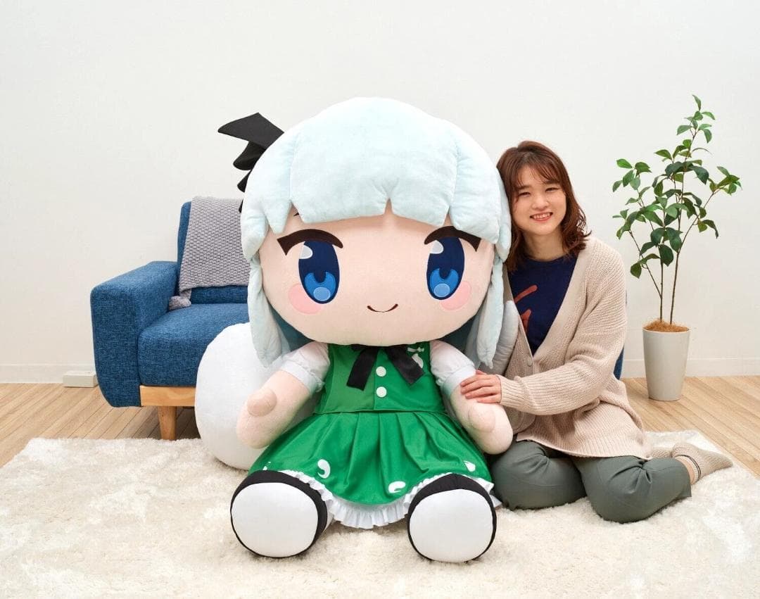 魂魄妖夢 どきゅーと　東方Project　超特大ぬいぐるみ 100cm どきゅーと 東方Project 超特大ぬいぐるみ 魂魄妖夢｜TAITO GEAR&GOODS