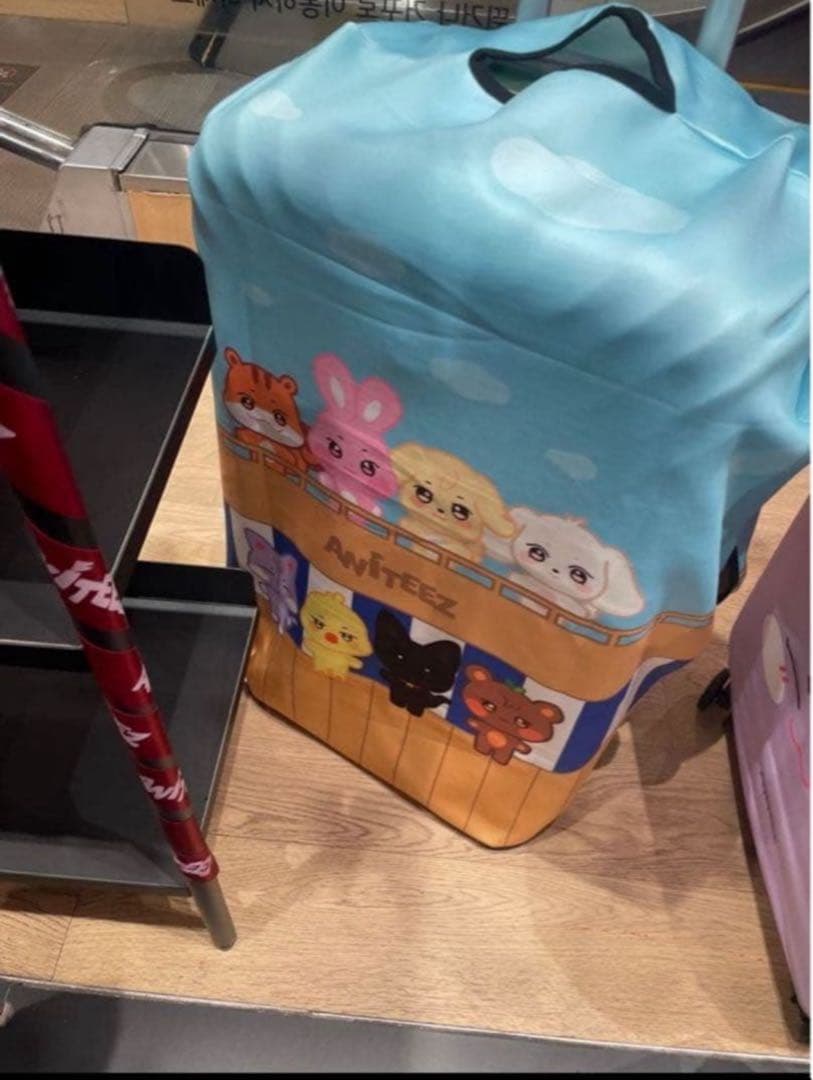 ateez aniteez ラゲージカバー XL キャリーケースカバー - メルカリ